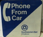 SBC Payphone Sign