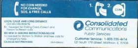 Instruction Card Payphone Insert