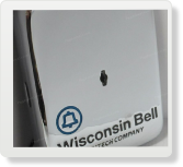 Wisconsin Bell Payphoe vault door