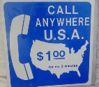 Payphone sign