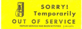  Payphone Instruction Card Payphone Insert