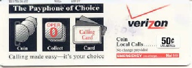 Payphone Instruction Card Payphone Insert