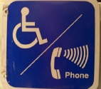 Payphone Volume Sign