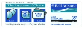  Payphone Instruction Card Payphone Insert